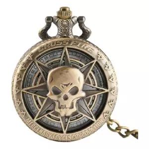 꾹상점1  빈티지 선물 해골 포켓위치 패션 시계 회중시계