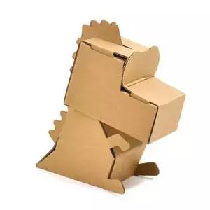 [셀러에이드]종이상자DIY 작품만들기 베이지칼라 17 공룡 카카오페이 이상없다