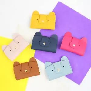 [셀러에이드]DIY 강아지 손지갑 6색 택1 (바늘2개 왁스실 포함) 캐주얼 고급