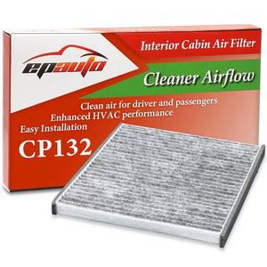 EPAUTO CP132 (CF10132) 활성탄 포함 캐빈 필터, 시에나, 캠리, 에어 렉서스 RX350 아발론, 토요타 솔라라,
