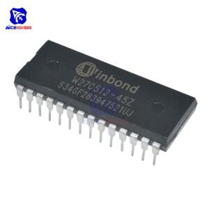 Diymore 10 개/몫 IC 칩 W27C512 28DIP EEPROM 512KBIT 기존 집적 회로