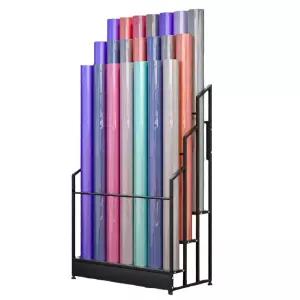 롤 시트지 거치대 포장지 걸이대 진열대 랩핑샵 수납 필름 진열 필름랙