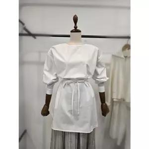 [갤러리아] LAP 힙기장 투웨이 제천끈벨트 블라우스 AS7XB162