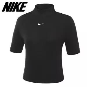 [갤러리아] [나이키] 여성용 에센셜 골지 모크넥 반팔티 DV7958_010