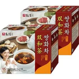 [갤러리아] 담터 쌍화차 플러스 15T x 2개