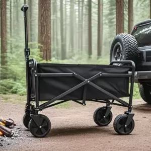 폴딩 캠핑 웨건 트레일러 핸드 카운터