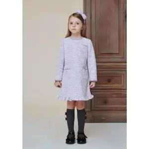[갤러리아] 빈(BEEN)초등 키즈 바이올렛 트위드 원피스 (BA14OP01VI)