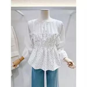 [갤러리아] [LAP]잔꽃뷔스티에세트 블라우스 (AS7XW161)