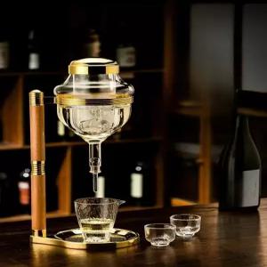 사케 쿨러 와인 저그 냉각 디스펜서 칠링 버킷 소주 양주 일본술 차가운