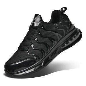 남성용 AFWIE 안전 스틸 토 슈즈 여성용 미끄럼 방지 작업용 스니커즈 와이드 컴포지트 에어 쿠셔닝 경량 편안한 테니스화