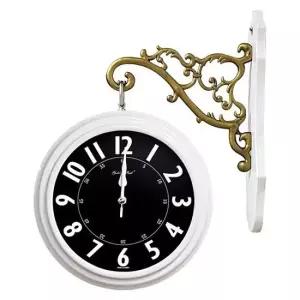 GB2306 교육용 양면 벽시계 화이트 블랙 제조한국 양면시계 인테리어시계 벽시계 유아동시계 교육용시계