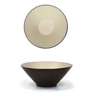 투톤 멜라민 일식 면그릇 짬뽕 우동 그릇 22.4cm 1호 국대접 잔치국수그릇 우동기 탕그릇 라면볼