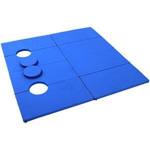 빙어 텐트 바닥 보온 매트 B 구멍 40mm 방한 방수 쉘터 휴대용 1 6x1 6m