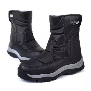 남성 방한 패딩부츠 겨울 안감 퍼 털신발 생활방수 Fbw5+6eho