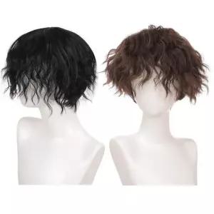 남자 파마 가발 펌 스타일 웨이브 미용 패션 코디 Lry6+8GRW