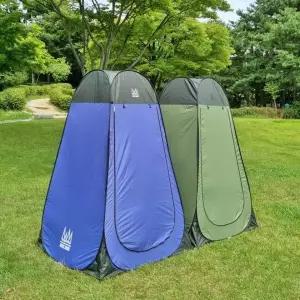 원터치 샤워텐트 캠핑용 휴대용 욕실 탈의실