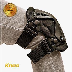 [2개구성] 군대 돌격 인라인 2중 4P 자전거 1set 무릎+팔꿈치 TPU 훈련 보호대 스케이트 LWFGDZK1