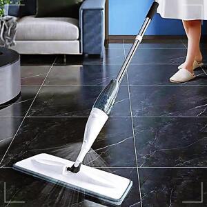 [2개구성] 마대 물 스프레이 극세사 밀대 포 걸레 360도 BHWFG8I9T