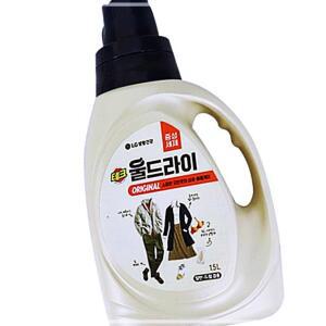 [2개구성] 샤인빈 테크 울드라이 오리지널 1.5L 세재 용품 비누 기세재 의류 옷 정장 교복 KWA2FF17