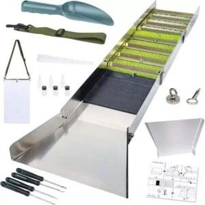 슬루이스 사금채취장비 패닝 골드 cm 추출 스트로크 골드러시 사금장비 골드러시기계