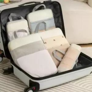 소분 가방 압축 조립렉 정리 꿀템 캐리어 철제선반 팩 여행 파우치 이너백 도매플랜