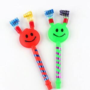 해피 2p x 10개 장난감 놀이 선물 집 유치원 생파 나팔 코끼리 피리 어린이 생일 파티 EWD30ED0