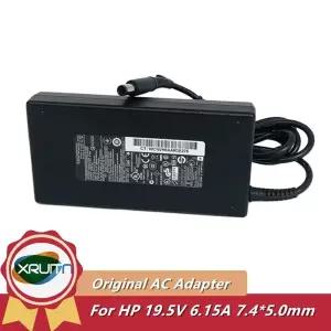 HP 8460W 8560W DV4 DV6 HSTNN-LA25 906329-001 677762-002 HSTNN-DA25 용 120W 19.5V 6.15A 슬림 노트북 A