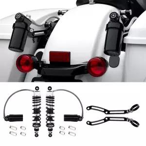 Harley Touring Street Glide Road Glide Road King 2014- 용 바이크 오토바이 원격 저수지 리어 서스펜션