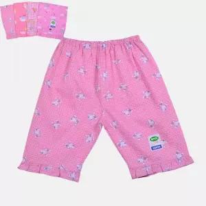 다양한 캐릭터 밑단 프릴 여아 홈웨어 8부 파자마 0681ew