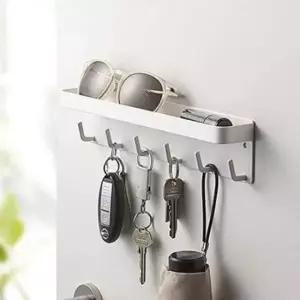 [생활] 마스크 걸이 냉장고 자석 후크 주방 벽걸이 행거 현관 정리 거치대