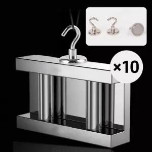 초강력 현관 자석 마스크걸이 스텐후크 자석후크 10개