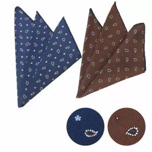 페이즐리 행커치프 패턴 손수건 스카프 머리띠 필수품 액세서리 스타 일링 패션 소품 남성