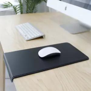 아리아라 메탈 가죽 마우스패드 매트 데스크 책상용 테이블