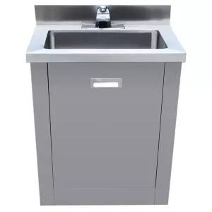 무균 수술실 세면대 스크럽 싱크대 세척대 손 병원 수도꼭지 개수대 무균수 소독