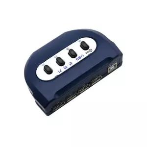 유에스비 수동 선택기 4개 공유가능관공서 군부대 은행 보안 USB USB4대연결