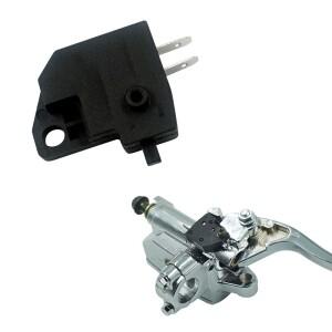 바이크 오토바이 오른쪽왼쪽 앞 브레이크 정지 등 스위치 프레스 버튼  호환 스즈키  예비 부품 핸들 바