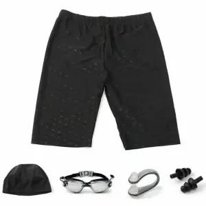 범고래 남성 수영복 5부 미들 수영 수트