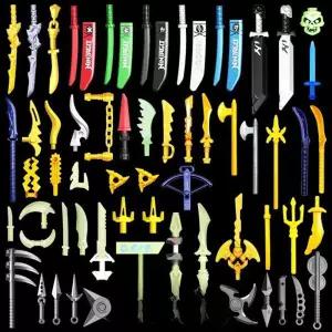 만물상 닌자고 호환 무기 키덜트 피규어 황금 액세서리 칼265155 K 1개