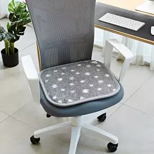 (도토온돌) 모던그레이 전기방석(44x44cm) (1인용)따뜻한겨울 사각 사무용 1방석 1인 보온 난방