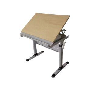 제도판 도면 작업대 스탠드 목색 접이식 거치대 화판 책상 제도대 무의자 358