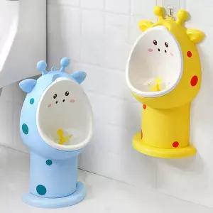 헬프그린 남아 유아 어린이 소변기 배변훈련 벽걸이 스탠드 아기 변기통 훈련 소변통