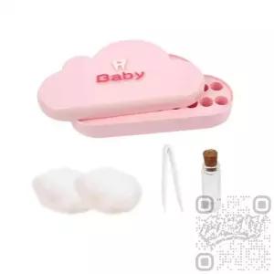 배냇머리 보관케이스 핑크 치아케이스