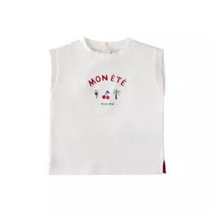 밍크뮤ch 팜 리우븐배색나시티셔츠 돌유아베이비어린이유치원 (3631533302)