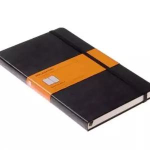 소모품 몰스킨 클래식노트 룰드 블랙 하드커버 라지(Large) 직장인노트 (1개)