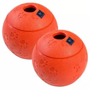 딩동펫 반려견 장난감 간식볼 노즈워크 대형라텍스 8 x 8 cm