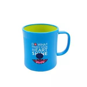 디즈니 키요 투톤 핸들컵 스티치/식당용/아동/가정용/유치원/양치컵/플라스틱/유아용/어린이집