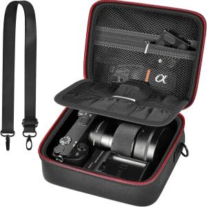 소니 알파 ZV-E10 a6400/ a6700/ a6100/ a6000/ a6600/ a6500 미러리스 디지털 카메라용 케이스 렌즈 및