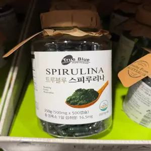 마더네스트 트루블루 스피루리나 피부 건강 500캡슐 3개