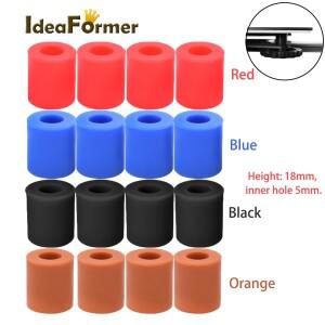 IdeaFormer 4Pcs CR-10 Ender-3 Prusa I3 3D 프린터 부품 용 고온 실리콘 솔리드 스페이서 핫 베드 레벨링