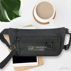글로 망사포켓 바디크로스백 소지품가방 여권카드지갑